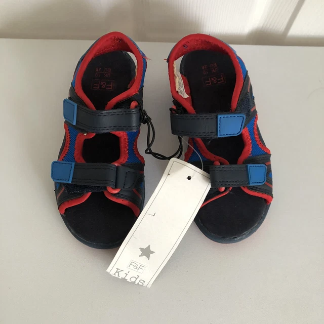 F&f sandals tesco clearance