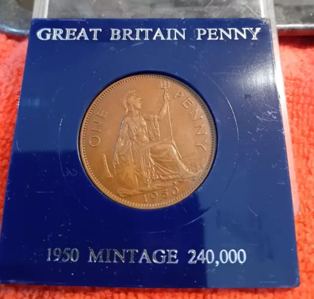 GB Penny 1950 KEY DATE