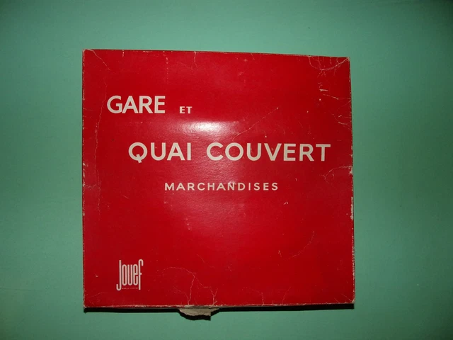 JOUEF maquette à monter grand gare + horloge et 4 quais