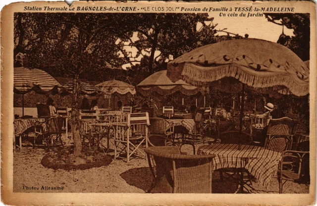 CPA thermal station of BAGNOLES-de-l'ORNE - Le Clos Joli - pension (355327)