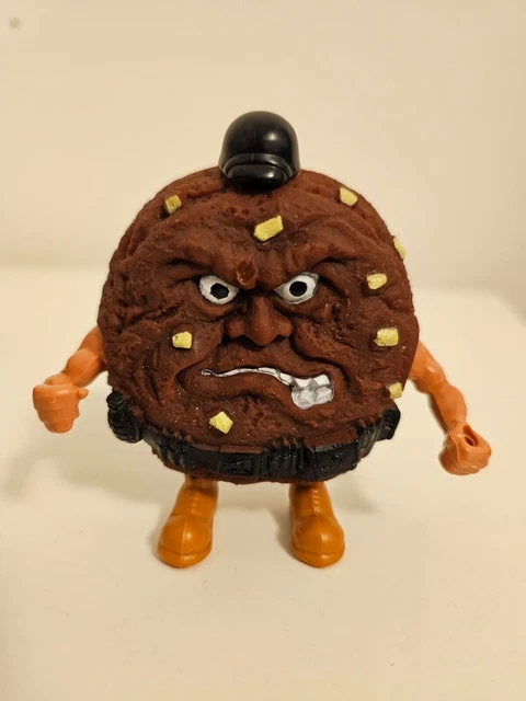 CHIP THE RIPPER MACADAMIA NUT Cookie,Vintage 1988 MATTEL FOOD FIGHTERS Figurine 