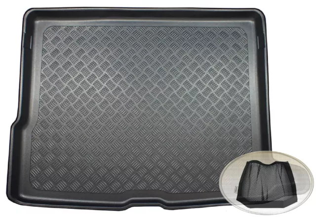 Z332790 bac de coffre nervuré + filet velcro pour Mercedes Classe GLC Off-Road E