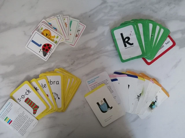 FLASH CARDS KIDS Toddlers Educational Pre School Learning - First ...