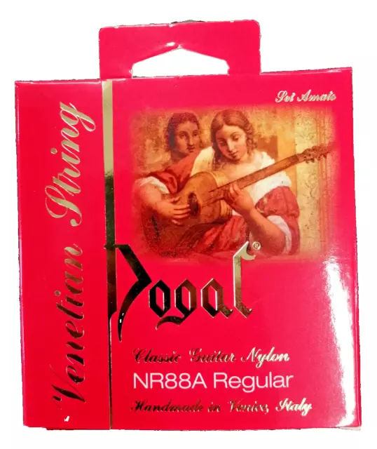 Dogal String Venetian String Muta Set 6 Corde Chitarra Classica Tensione Media