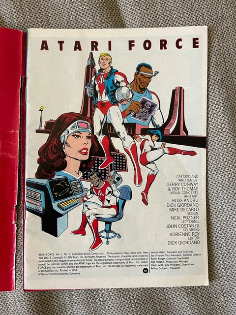 DCC: Atari Force #2 DC Comics 1982 3