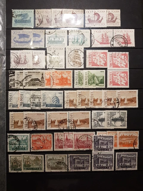 Briefmarken Polen, gestempelt