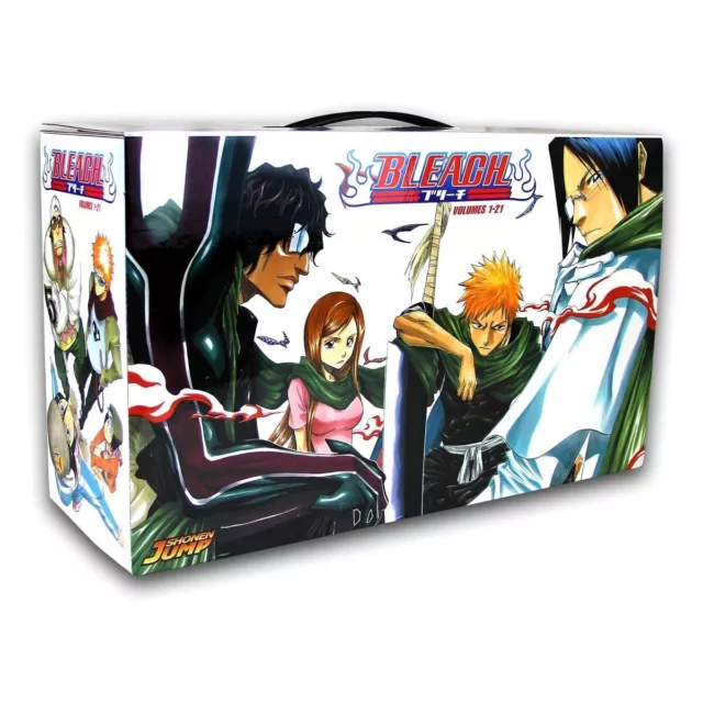 Bleach by Tite Kubo Box Set 1: Vol. 1-21 21 Manga Books - Ages 14+ - Paperback