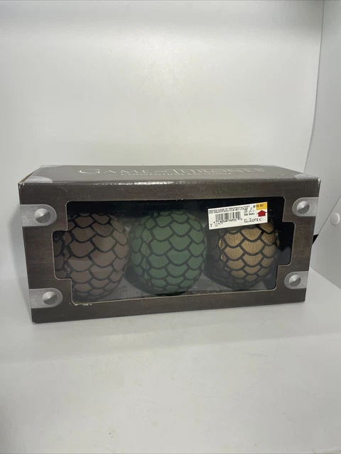Game Of Thrones Dragon Eggs Plush Set San Diego Comic-Con Exclusive SDCC 2014