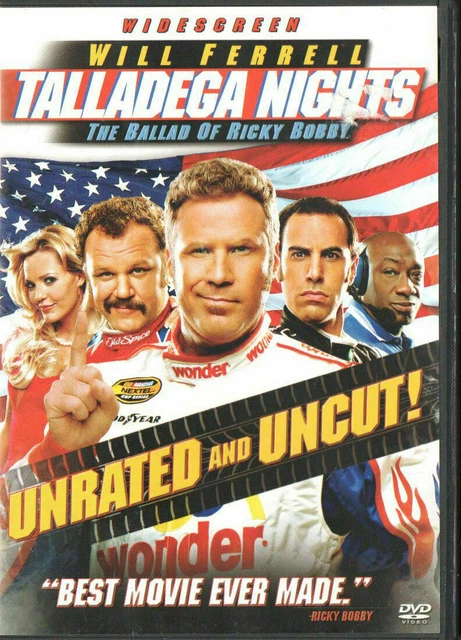 Talladega Nights - The Ballad Of Ricky Bobby - REGION 1 DVD - FREE POST!