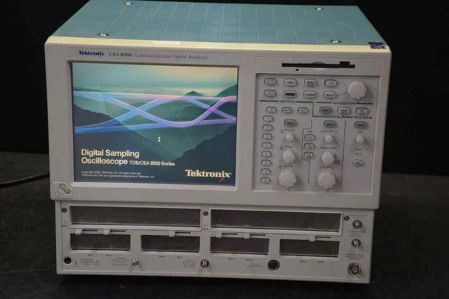 Tektronix CSA8000 Communications Signal Analyzer (No Plug-Ins)