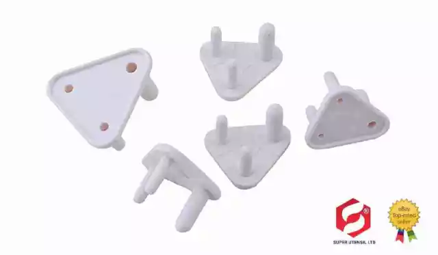 PLUG SOCKET COVERS Babies Children Safety Protector for UK 3 Pin Socket Electric