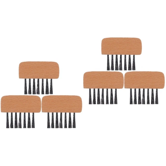 6 Pcs Softball Brush Wood Umpire Baseball Referee Plate Major