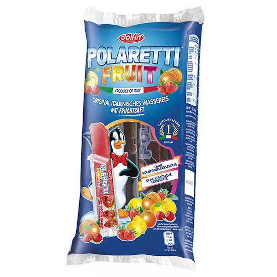 Polaretti Ghiaccio Pops Pasteurisiertem Ghiaccioli Con Succo Frutta