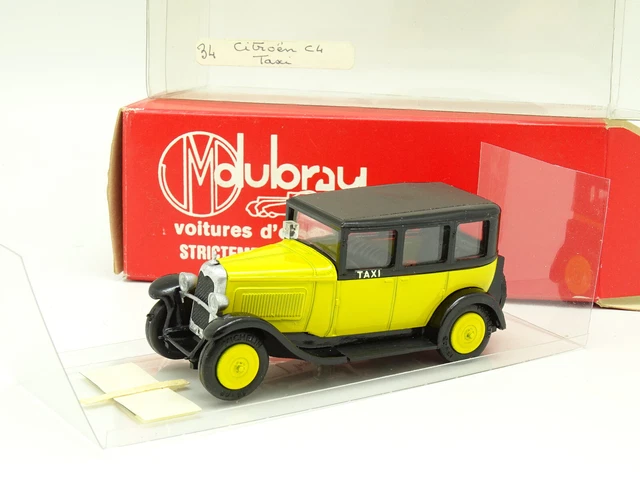 Dubray 1/43 - Citroën C4 Berline 1930 - Rouge Et Noire - Miniature Collection - Occasion