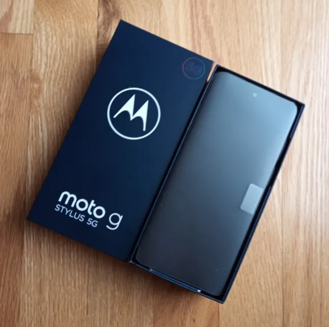 Unlocked Motorola Moto G Stylus 5G 2022 128GB 50MP - Black