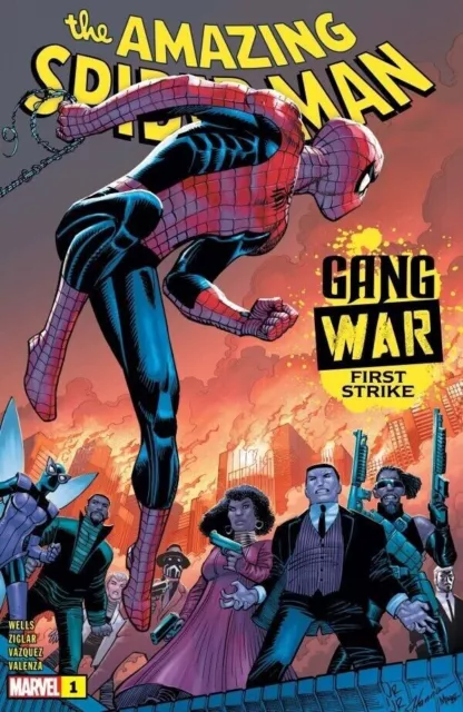 Amazing Spider-Man Gang War First Strike #1 Marvel Comics 2023