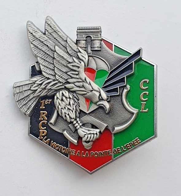 Patch Velcro 1er RCP – Insigne Régiment Chasseur Parachutiste, Occasion, Usures
