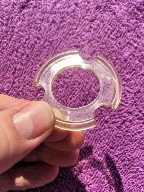 1950-52 Chevrolet NOS Accessory Butterfly Wheel Horn Ring Pivot Bushing #757517 2