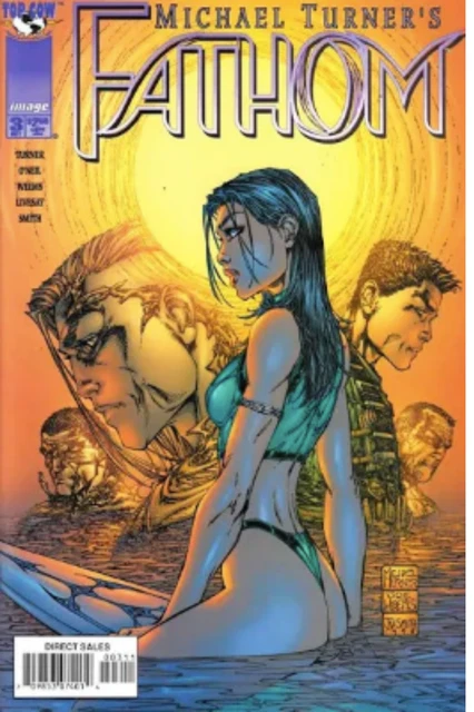 Fathom #3 Michael Turner 1St Print 1998 Top Cow Image Comic Nm