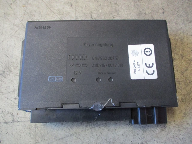 Audi Tt 8n Roadster Steuergerät Zentralverriegelung Ausbauen ZV STEUERGERÄT TÜRVERRIEGELUNG Audi TT 8N 8N8962267E EUR 149,99