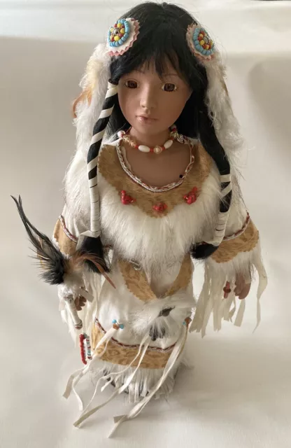"YEPA DOLL"  Porcelain Native American Girl / Heritage Signature Collection
