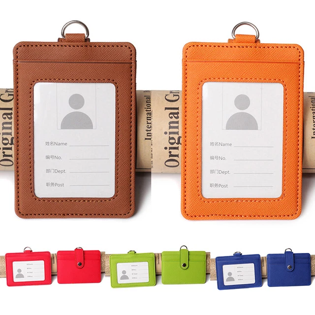 Vicloon PortaBadge, Porta Carte In Pelle PU, Portabadge - Foto 6