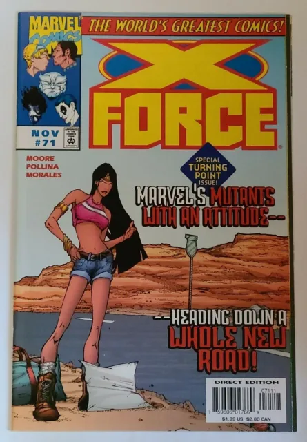 X Force #71  (Marvel 1997 Series) Nos 9.4+ Nm Grade, John Francis Moore Story!!!
