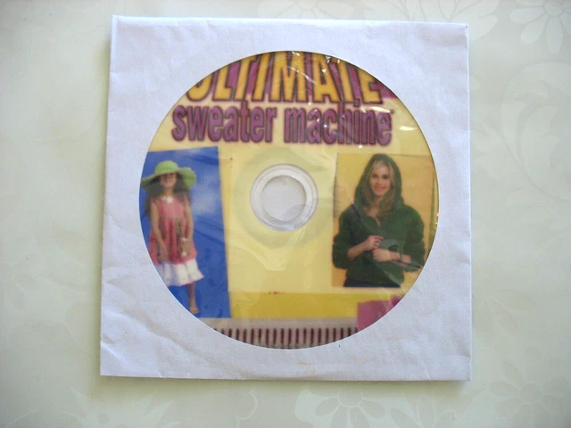 Bond America Ultimate máquina de suéter original DVD instructivo video