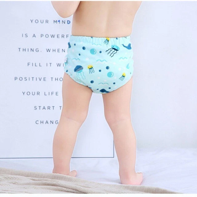 Diaper Pant Baby Reusable Washable Infant Training Cloth Nappy Panty Cover Wrap 5