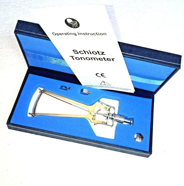 New Schiotz Tonometer For Ophthalmology & Optometry free ship