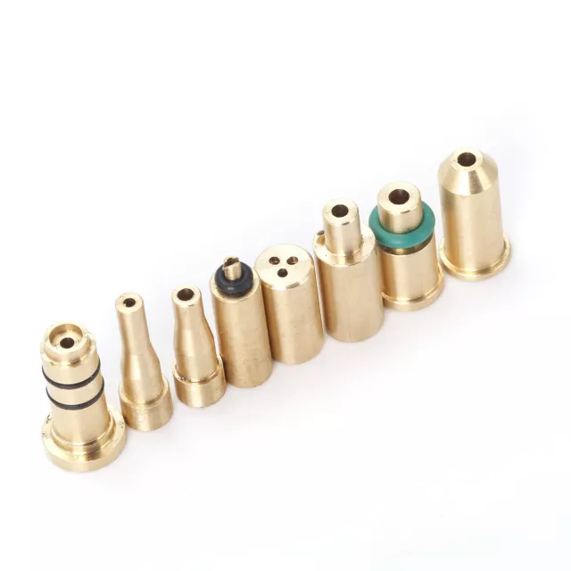 8pcs Feuerzeu Butane Gas Befüll Adapter für S T Dupont Dunhill dress/rollagas ED