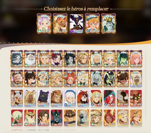 Compte AFK Journey S256 – Puissance 672M – Début Sur Android/PC