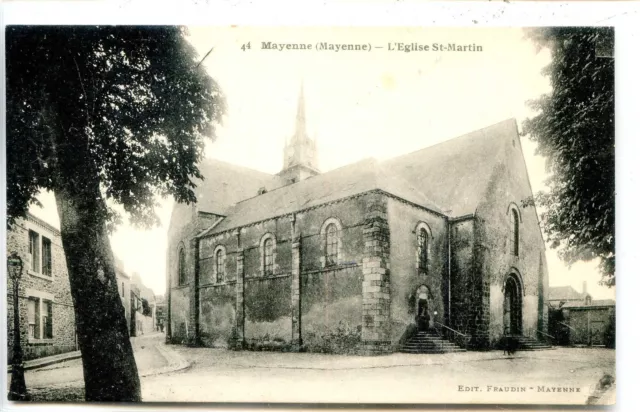 CP 53 Mayenne - Mayenne - L'Eglise St-Martin