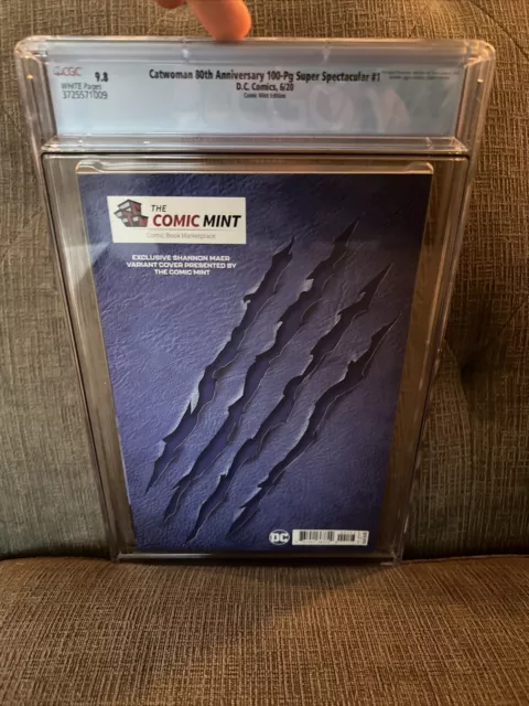 Catwoman 80th Anniversary Super Spectacular #1 Shannon Maer Variant CGC 9.8 2