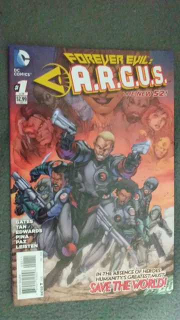Forever Evil ARGUS #1 (2013) VF-NM DC Comics $4 Flat Rate Combined Shipping