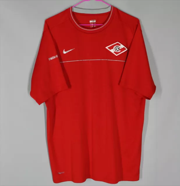 Spartak Moscow Russia Training Football Shirt Jersey Nike Size L Adult