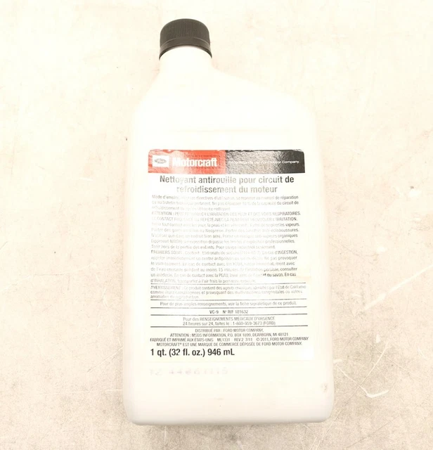 NEW Motorcraft Diesel Engine Cooling System Iron Cleaner 32oz VC-9