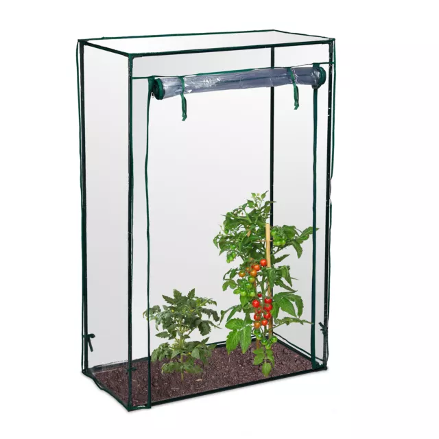 Invernadero tomates 100x150x50 Mini Huerto Armario Cultivo Tomates Plástico