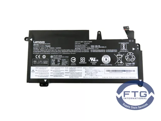 01AV401 BATTERYInternal 3c 42Wh LiIon SMP