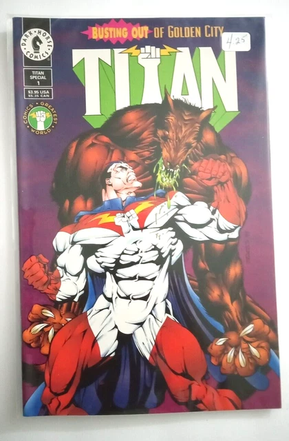 Super Hero Comic Dark Horse  Comics Titan Special # 1 June 1994