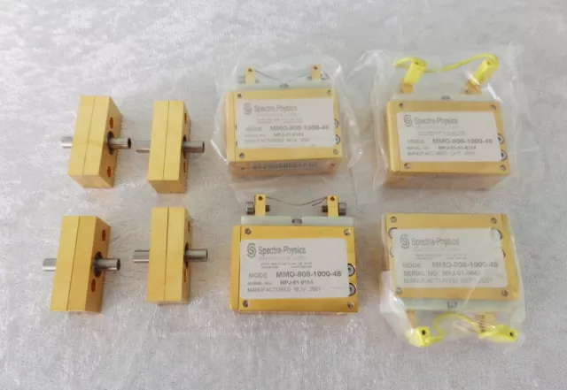4 Spectra Physics Quasi Continuous Wave QCW laser diode array 1KW 14 bar 808nm