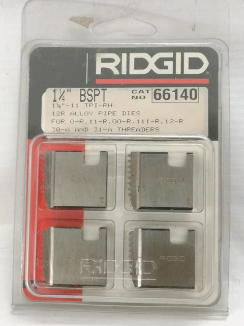 Ridgid 66140 1 1/4 Bspt 0-R 11-R 00-R 111-R 12-R 30-A 31-A New Original