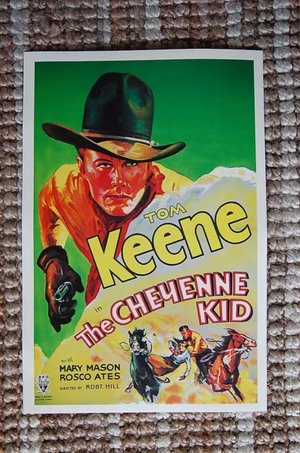 The Cheyenne Kid Lobby Card Movie Poster Western Tom Keene