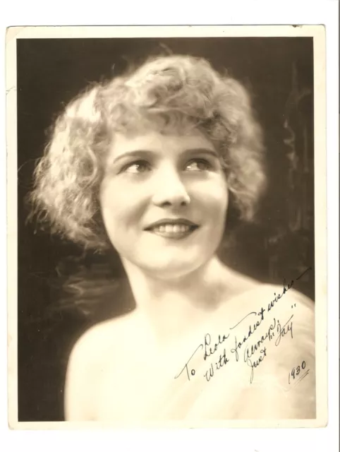Old Vintage Antique 1930 Autograph Photo Signed Fay Silent Film Female Actress 35 00 Picclick