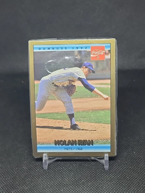 1992 Donruss Coke Ryan #2 Nolan Ryan/1968 NY Mets - Sealed (1)