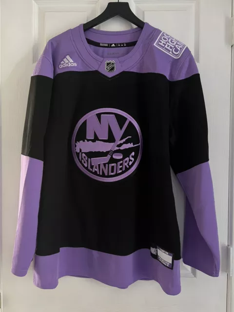 Reebok Men's New York Rangers Hockey Fights Cancer Practice Jersey