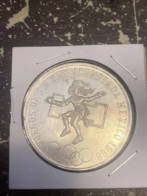 olympic mexico 1968 Silver Coin
