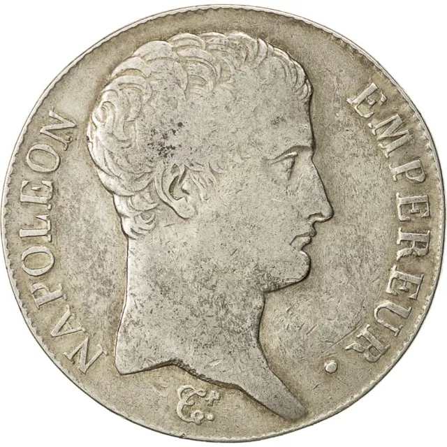 [#482034] Monnaie, France, Napoléon I, 5 Francs, 1806, Bayonne, TB+, Argent, KM: