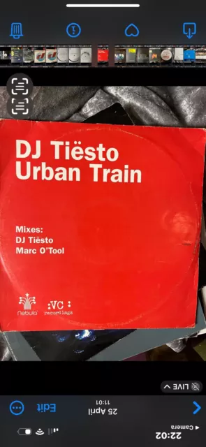 Dj Tiesto. Urban Train. Nebula Vinyl