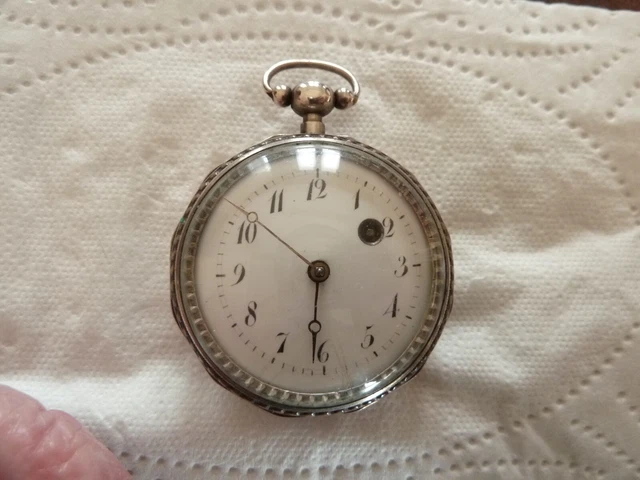 Lot De 4 Clés De Montre Gousset Anciennes - Motif Coq - Clefs De Collection Homme